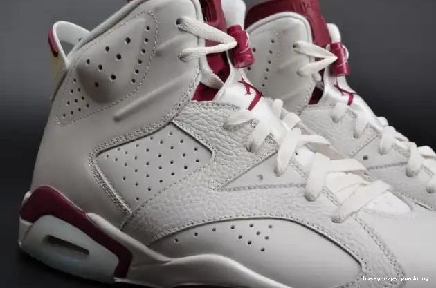 Rep Husky Maroon white Retro 384664-116 Air 6 Jordan 0527